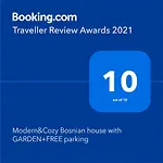 Modern&cozy Bosnian House With Garden+free Parking ゲストハウス